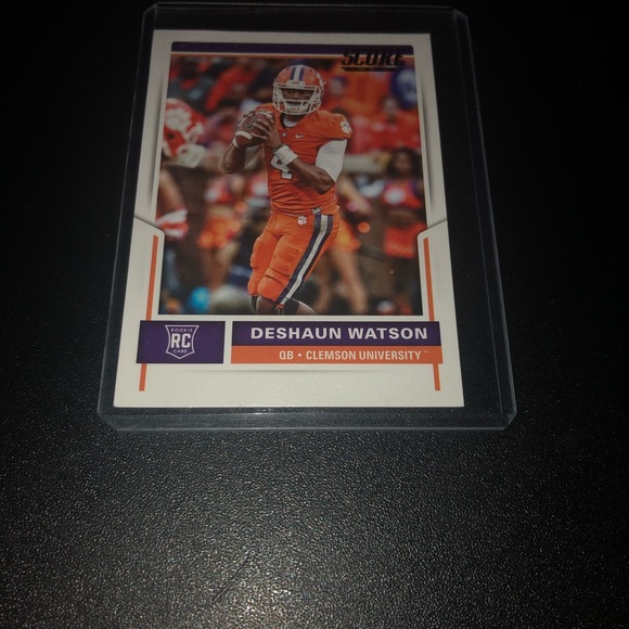 Deshawn Watson Clemson Rookie Football Card - Picture 5 of 6